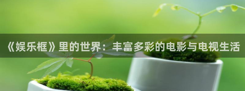 威廉希尔(williamhill)电子娱乐官网下载：《娱乐框》里的世界：丰富多彩的电影与电视生活